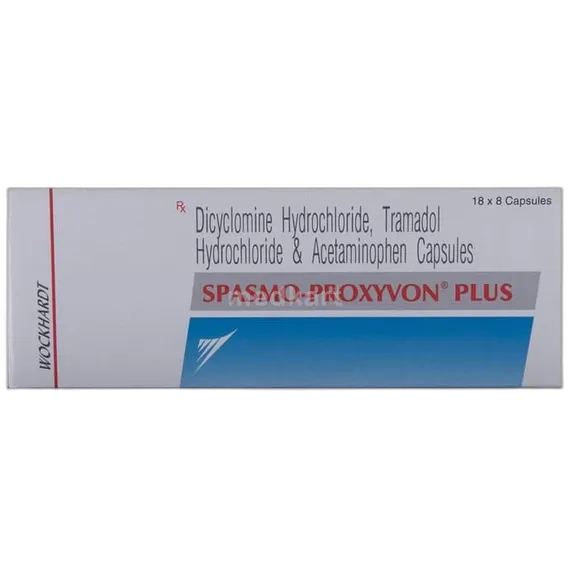 spasmo proxyvon plus capsule 8's